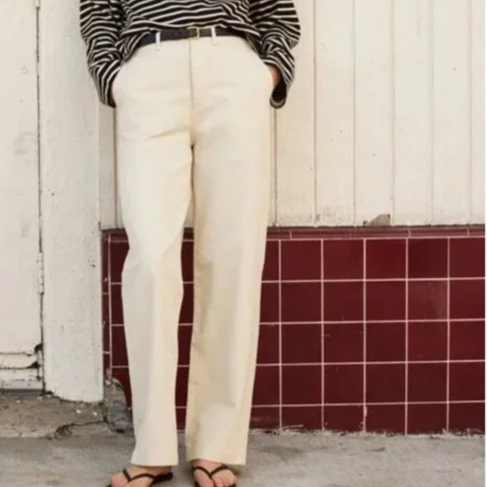 Buck Mason Baja Twill Pants Warm White 28